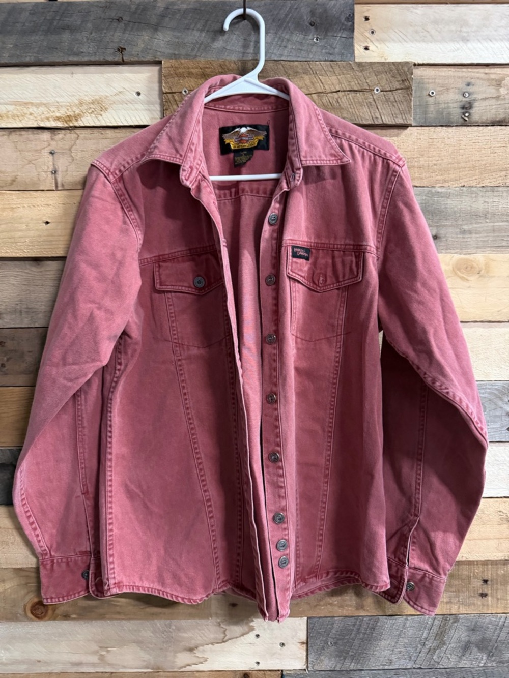 Harley-Davidson Dusty Rose Denim Jacket